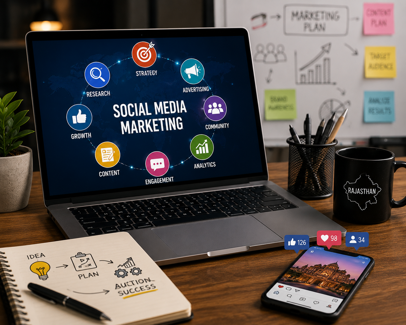 Choose a results driven social media marketing company in India